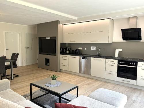 廚房, Geschmackvolle moderne Apartment-Wohnungen in 欣費爾德