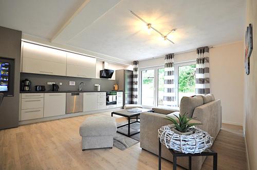 廚房, Geschmackvolle moderne Apartment-Wohnungen in 欣費爾德