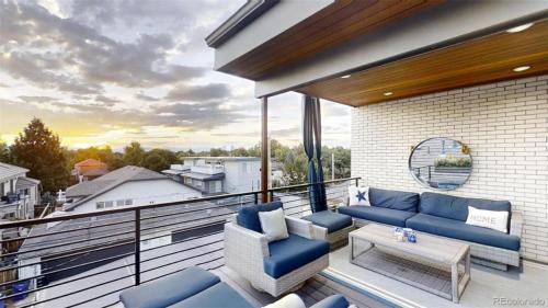 Terraza/balcón, Luxurious, Modern Townhome 5 minute Walk from Cherry Creek North in Cherry Creek