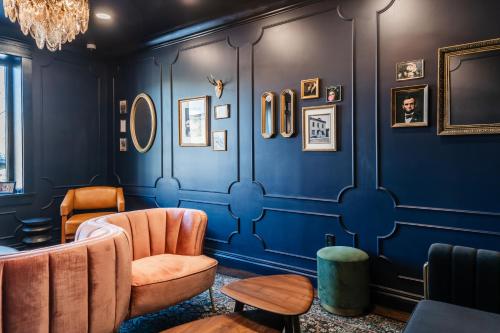 صالة مشتركة/ منطقة التلفزيون, The Hotel Melrose in Grand Junction