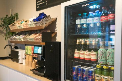 Előcsarnok, soom Salzburg I Capsule Hotel near Mirabell-kastély