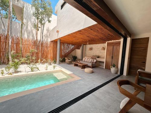 2 Private Pools & BBQ in Tulum, Mexico