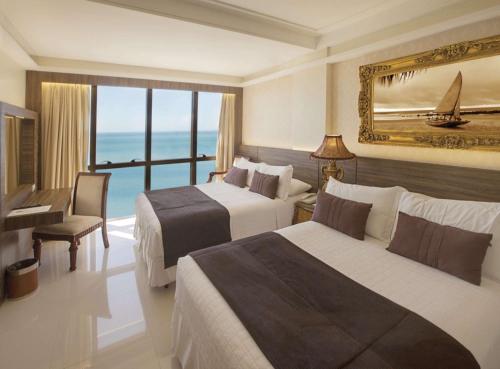 Super Luxury Room with Frontal Sea View room in Majestic Ponta Negra Beach WorldHotels Elite