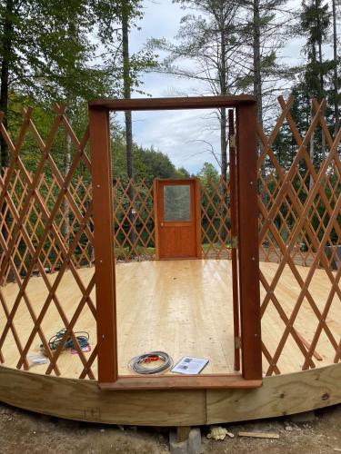 Alderbrook Yurt in Warrensburg, USA