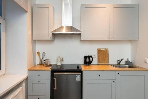Cute studio APT with a View over the rooftops and Free parking in the area, Riga (foto 8)