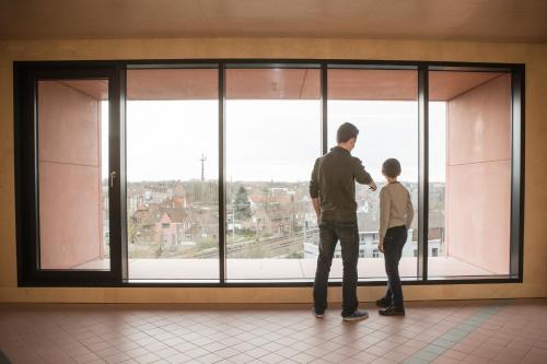 Utvendig, Hostel Groeninghe in Kortrijk