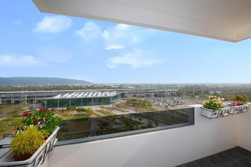 Balcony/terrace, Floramos Hotel  in Tianzhong Township