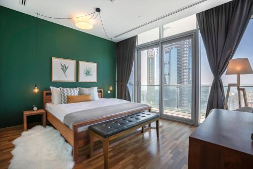 Blueground DIFC city view pool gym DXB-182, Dubaj (zdjęcie 8)