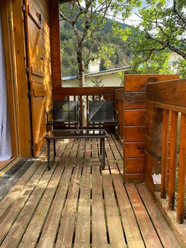 Kilátás, Chalet chaleureux l’hospitalet près l’andorre . (Chalet chaleureux l’hospitalet pres l’andorre .) in L'Hospitalet-Pres-L'Andorre