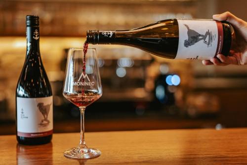 Zlaté slunce, apartmán 150m2, až 12 osob (Zlate slunce, apartman 150m2, az 12 osob) in Petrovice