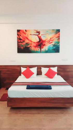 1 double bed
