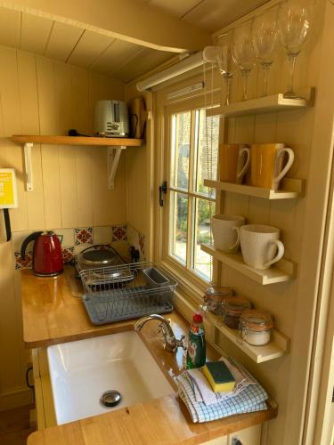 The Hut at Bay Tree Farm, Nympsfield in Nympsfield