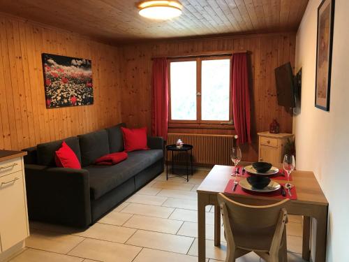 Bergesrueh in Malix, Schweiz