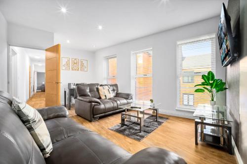 Stylish 2 Bedroom Flat in Birmingham JQ, Sleeps 6, Free WIFI and Secure Parking, Birmingham (foto 10)