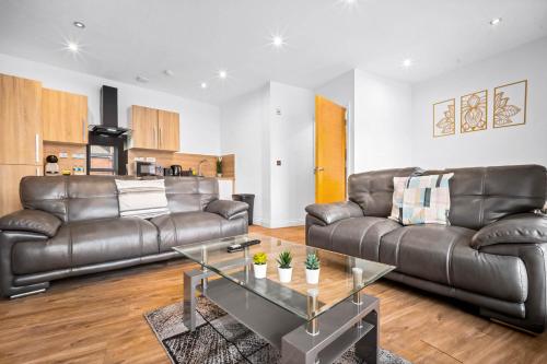 Stylish 2 Bedroom Flat in Birmingham JQ, Sleeps 6, Free WIFI and Secure Parking, Birmingham (foto 9)