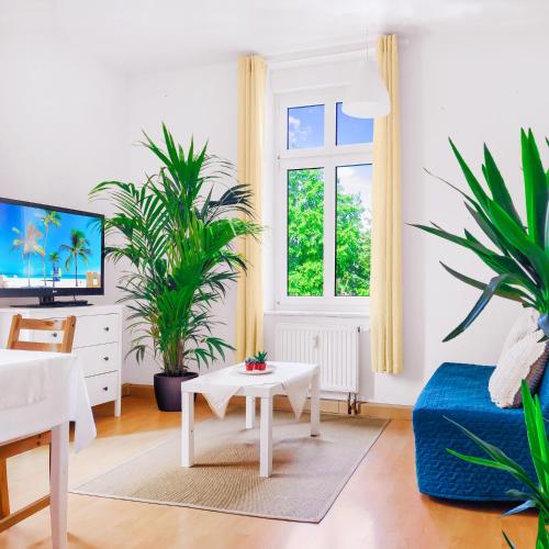 Bis 6 Personen - Helle, Ruhige Whg, 2 Bäder, DD Neustadt - Top Lage, Drážďany (fotografie 2)