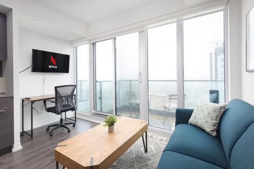Spacious Studio with Balcony and City Views