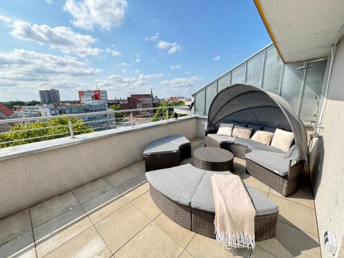Luxus Penthouse - citycenter - MalliBase Apartments, Hannover (fotografie 5)