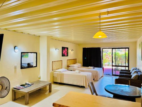 Aufenthaltsraum/TV-Zimmer, Kiikii Inn & Suites in Rarotonga