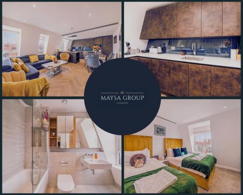 Spectacular 2-Bedroom Penthouse in Marble Arch 75, Londyn
