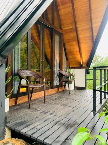 Balkons/terase, Cannelle Hill Cabanas in Deniyaya