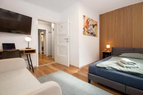 Lendkanal - City - Netflix - Waschmaschine - Kaffeevollautomat - 8 Pax - 4 Schlafzimmer in Klagenfurt am Wörthersee, Österreich