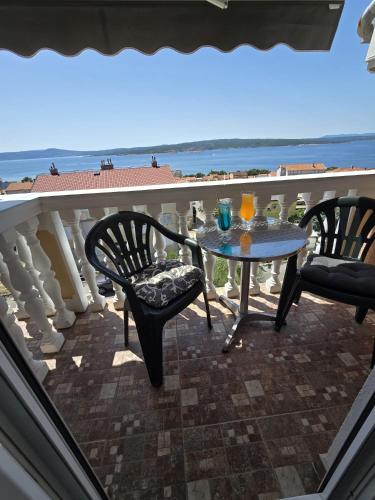 Balcony/terrace, Guest House Berto in Crikvenica