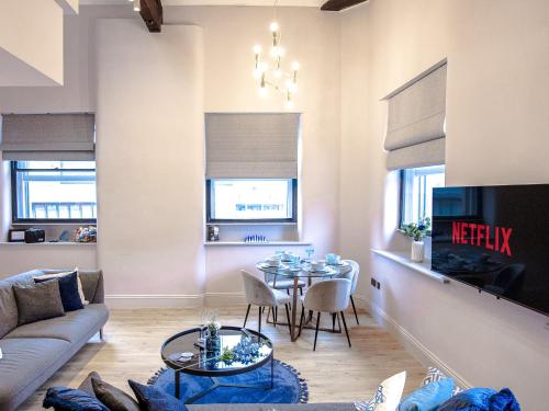 M1 City Centre 3 Bed 3 Bath Luxe Penthouse, Manchester (fotografie 7)