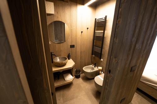 Fürdőszoba, Le Suites de San Campel RTA in Ponte Di Legno
