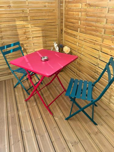 Instalaciones, Studio avec terrasse Vieux Vichy in Vichy