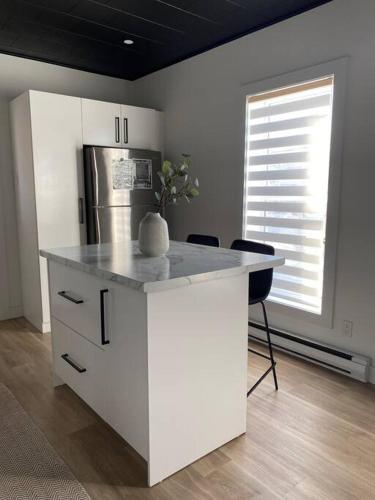 Downtown Campbellton Loft in แคมป์เบลตัน