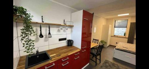 köök, Ferienwohnung Schnezler in Hanerau-Hademarschen