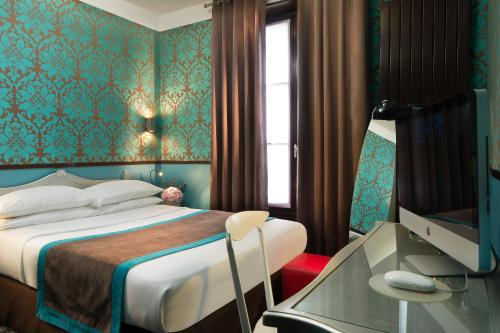 1 double bed