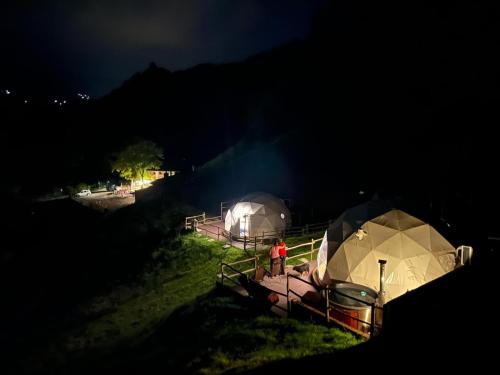 EdenCamp glamping in Onore