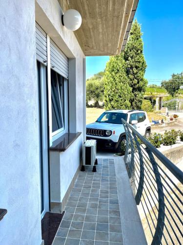 Erkély/terasz, Il Vigneto Suite in Fara Filiorum Petri