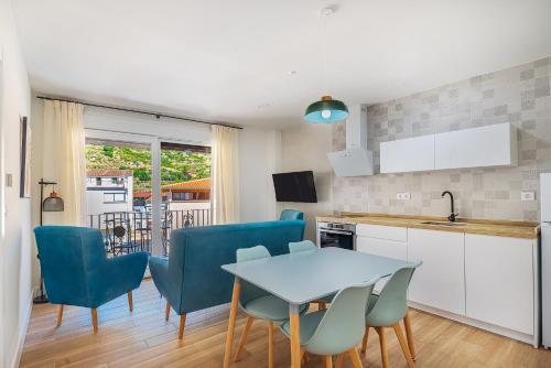 köök, Encantos del Jerte Apartamentos in Jerte