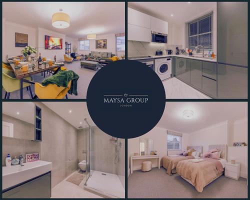 Modern London Luxury 3Bed 3Bathroom Retreat 6HS, London