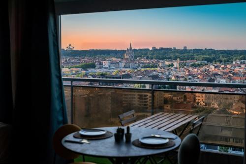 Studio avec vue panoramique et parking gratuit, Bruxelles (photo 6)