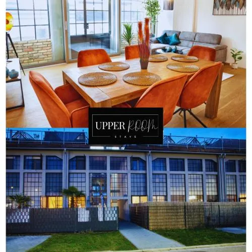 Neu! UPPER ROOM Industrial Loft Domizil mit Dachterrasse & Ausblick in Neustadt an der Weinstraße, Deutschland
