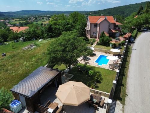 貝爾格勒 Vila Ana 4星级 单人房 餐厅