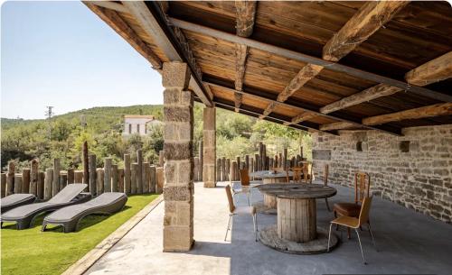 Úszómedence, La Torreta d'Olius in Olius