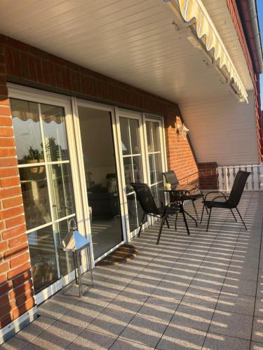 Erkély/terasz, Ferienwohnung am Schildberg in Seesen