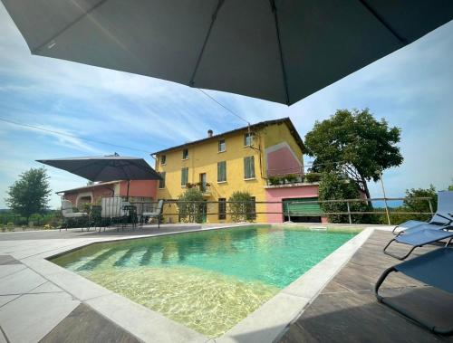 Hotelli välisilme, La Valle dei Vigher in Cavriana (Mantua)
