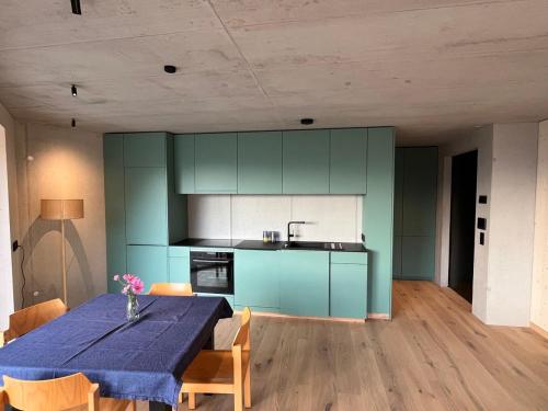 ห้องครัว, Walsergrat Appartements in ลาเทิร์นส