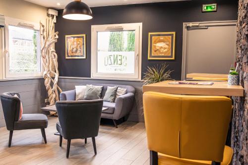 ห้องอาหาร, Brit Hotel Confort Manosque Cadarache in มานอสก์