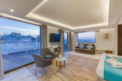 Aussicht, Solana Hotel & Spa in Mellieha