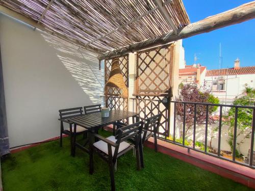 Erkély/terasz, La Bellamar - Apartamento en primera línea mar- (La Bellamar - Apartamento en primera linea mar-) in Premia de Mar (Maresme)