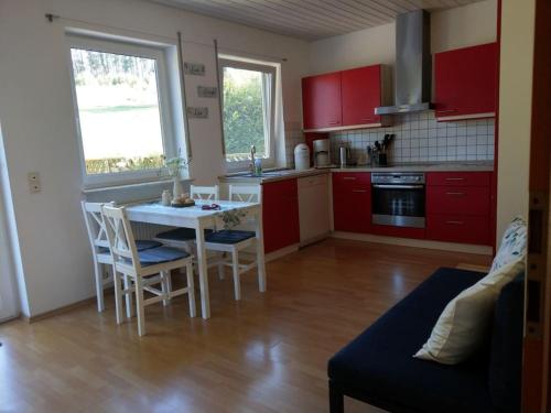 Konyha, Wald-Apartment in Niederfrohna