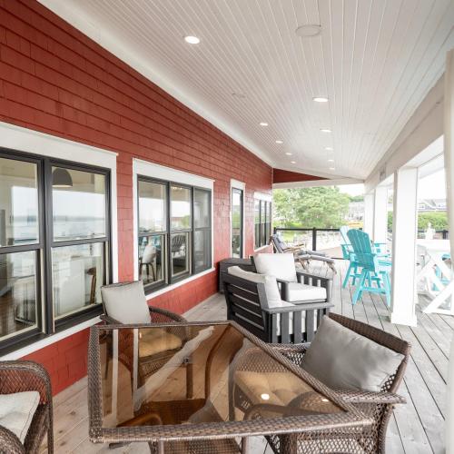 شرفة/ تراس, Captain Dan's Sunset Suite in St Andrews
