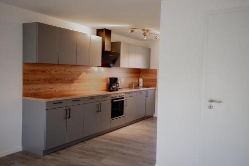 مطبخ, Ferienhaus am Mühlenweiher im Allgäu (Ferienhaus am Muhlenweiher im Allgau) in Leutkirch Im Allgau